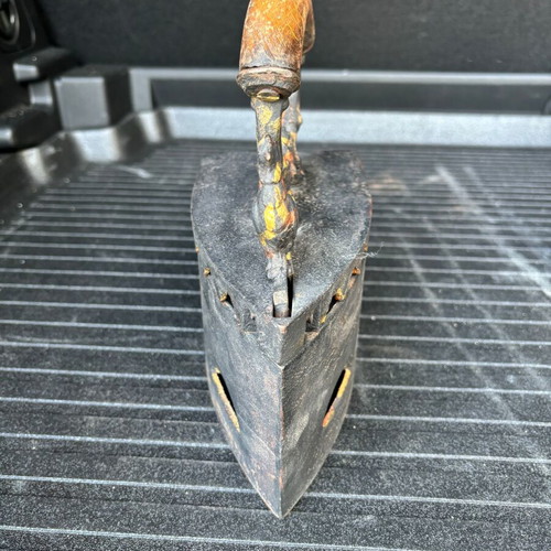 Charcoal iron antique for decoration, like new