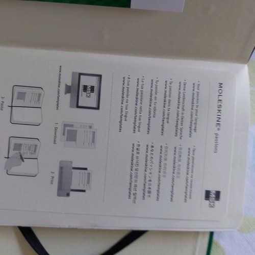 Moleskine box with two gardening journals new product