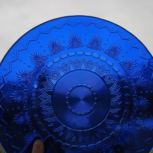 Large serving platters new, set of 2, 37×37 cm