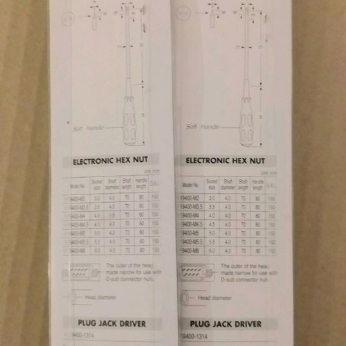 Pro'sKit set of two forked screwdrivers new