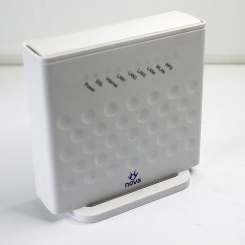 Wireless Modem Router ZTE ZXHN H108N ADSL2+ like new, 4 Ethernet ports, 2020