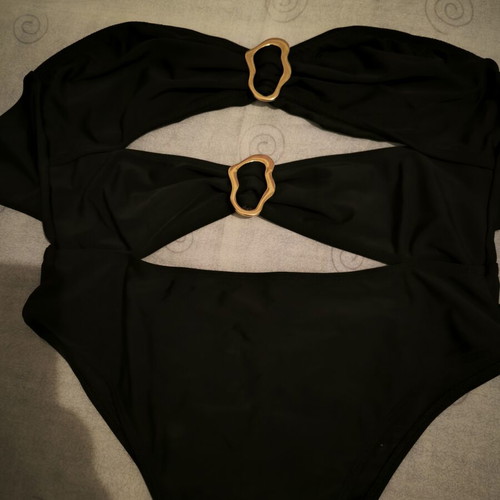Actius one-piece swimsuit new, black, XL