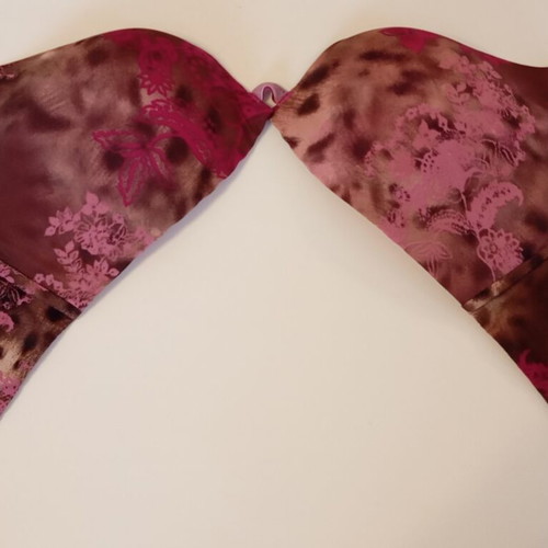 Luna bra size 80 cup C, animal print, used