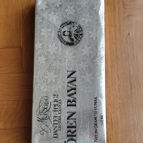 Ören Bayan Merserize Dantel İpliği crochet and lace threads beige, new, pack of 10
