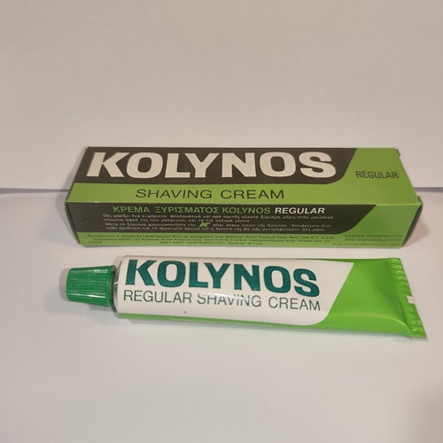 Kolynos Regular Shaving Cream 1983 vintage sealed