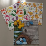 Easter napkins new for collection and decoupage