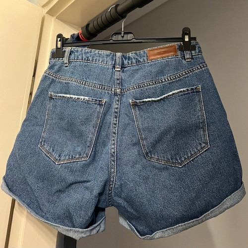 Denim shorts Medium like new, dark blue