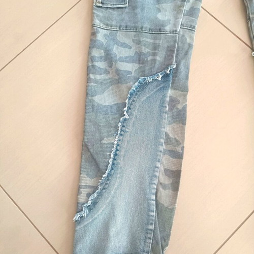 Men's gray denim pants size Medium like new