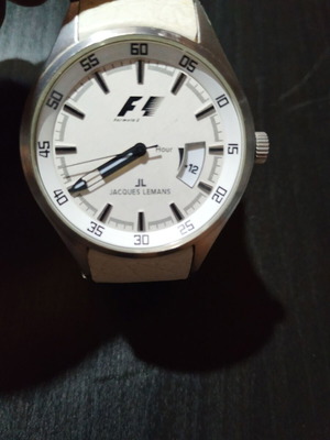 Jacques Lemans Formula 1 F5038 men's sport watch, white dial