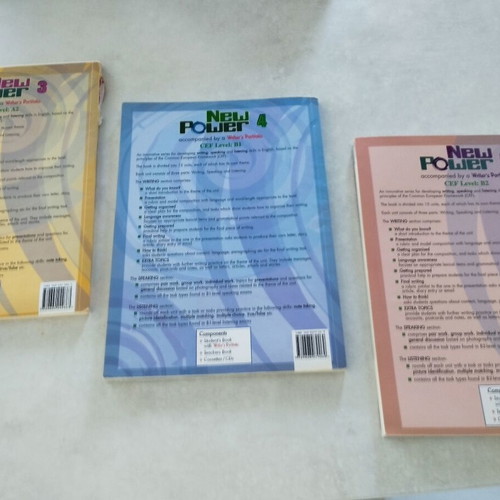 New Power Teacher's Books set of 3 used, levels A2 B1 B2