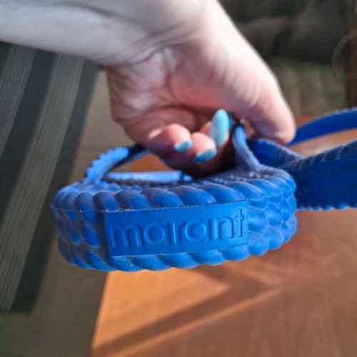 Isabel Marant flip flops like new, size 41-42, blue