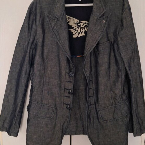 Emporio Armani blue jacket like new, size L