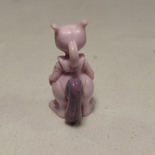 Pokemon Candy Container Mewtu Figurine and Pokeball 1999 vintage used