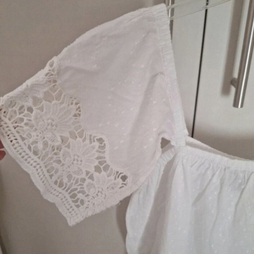 Attrattivo blouse like new, size S, white