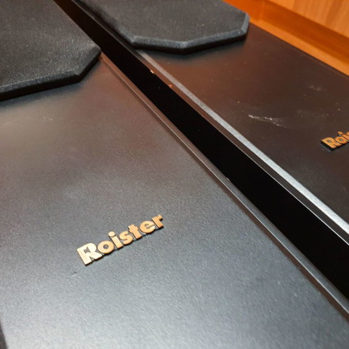 Roister Silver 6 bass reflex speakers 120W, made in Greece