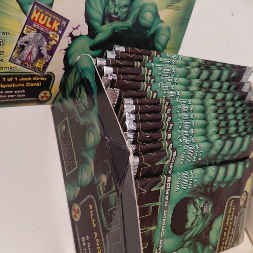 Hulk Film & Comic Cards pack of 16, 2003, Upper Deck Marvel, like new