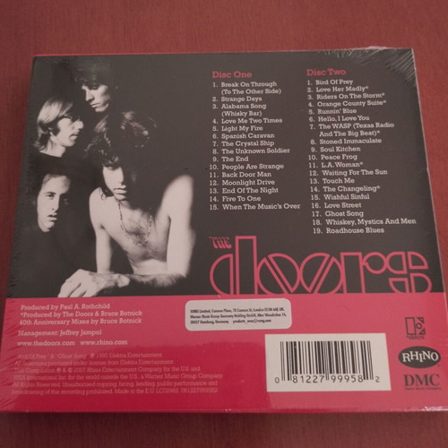 The Doors The Very Best Box Set 2CD new, rock