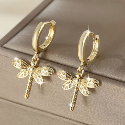 Dragonfly earrings new