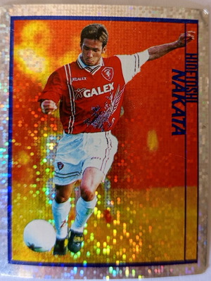 Hidetoshi Nakata Perugia collectible sticker 1998