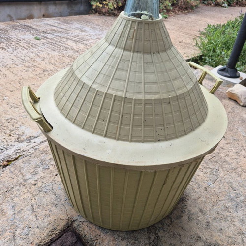 Glass demijohn used, 54 liters