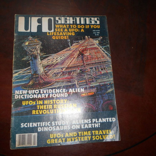 UFO, Anexigito and Ieri Geografia magazines used, pack of 3