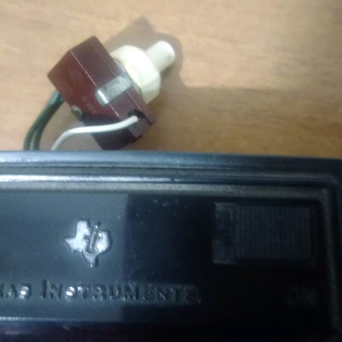 Texas Instruments calculator 1974 used with carrying case