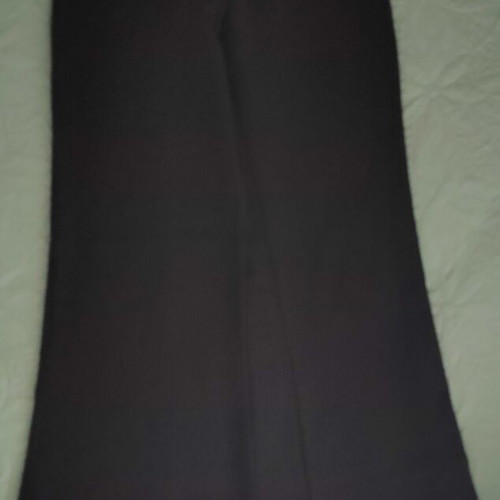 Black flared pants size Small used with zipper and button