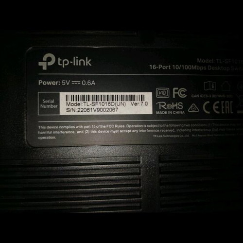 Ethernet switch 10/100mpps used, tepelink network switch