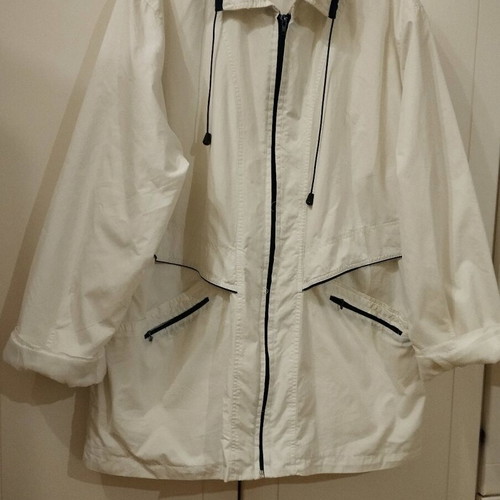 Angel women's windbreaker jacket white size 2XL like new
