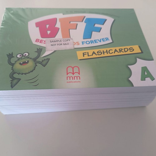 BFF Best Friends Forever Flashcards A new, English learning set