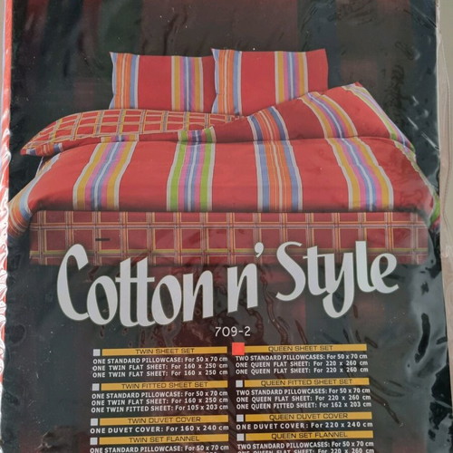 Nima bed sheet set new, 100% cotton