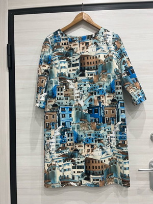 Women's dress used, multicolored, size M