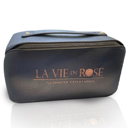 La vie en rose toiletry bag like new