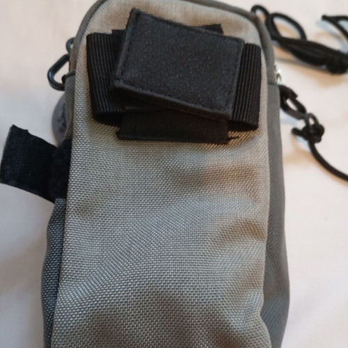 JanSport men's crossbody pouch like new, gray utility bag