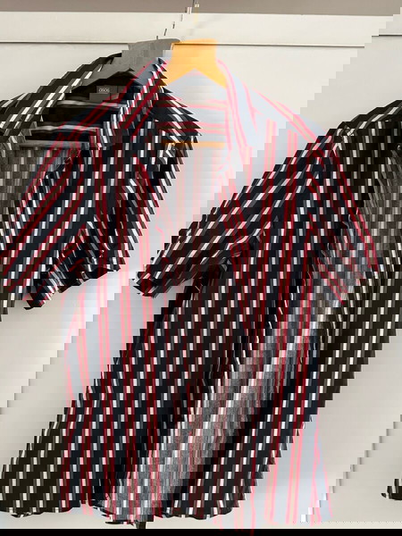 ASOS shirt L - Κοντό Μανίκι με ρίγες