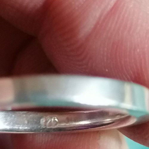 Men's Silver 925 Industrial Wedding Ring No 64 New