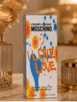 Moschino I Love Love Eau de Toilette 50ml καινούργιο, γνήσιο