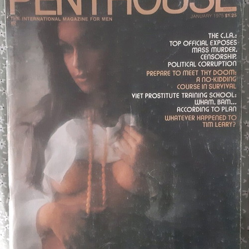 Penthouse magazine January 1975 English edition