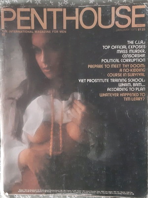 Penthouse magazine January 1975 English edition