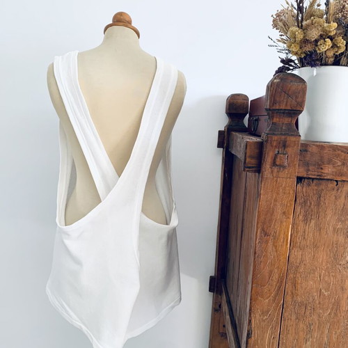 Blouse Stelios Koudounaris like new, organic cotton, small/one size