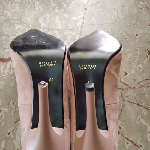 Franchesca Moretti Nude Pumps used, size 41, pink