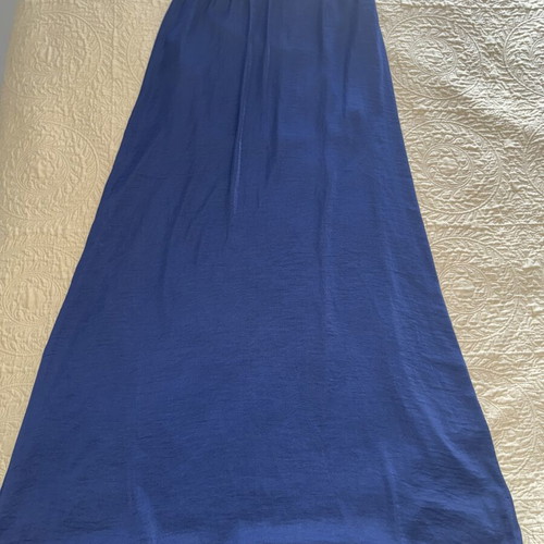 Stradivarius Maxi Skirt Blue like new, size M