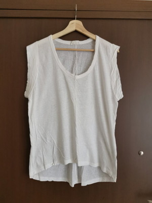 American Vintage tank top used, size L, white