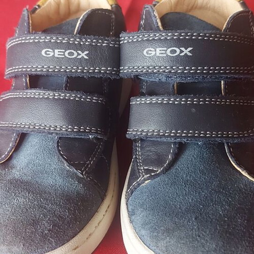 Geox boys' boots size 23 like new, blue