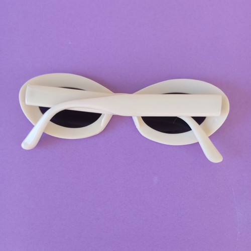 Vintage white sunglasses 60s retro like new