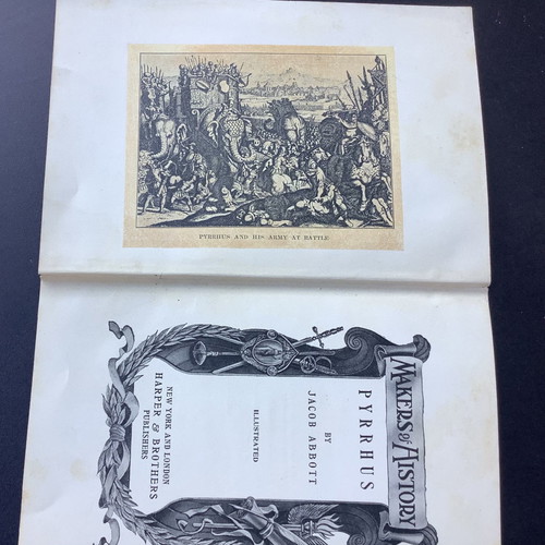 Woodcut Pyrrhus King of Epirus with His Army used