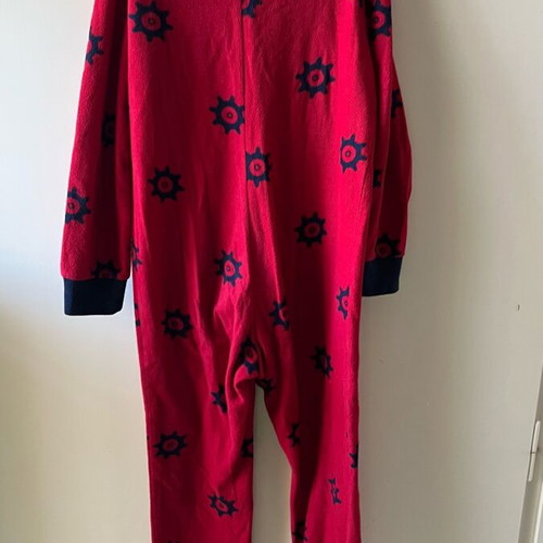 Original Marines boys' onesie pajama used red size 8-9y