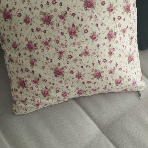 Laura Ashley decorative pillow like new with floral design