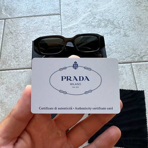 Prada glasses new, black
