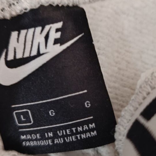 Nike sweatpants like new, size large, grey